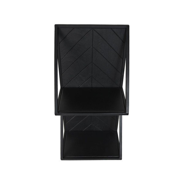 Mustast mangopuidust riiul Verona - HSM collection-image-3