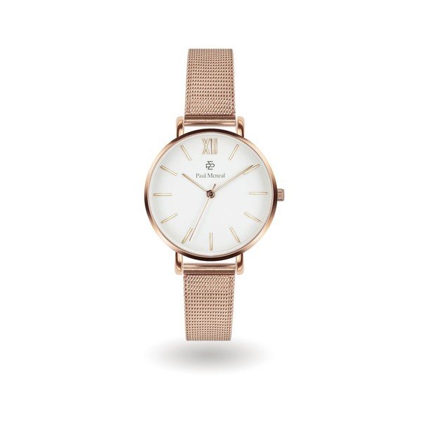 Dámské hodinky s páskem ve zlaté barvě z nerezové oceli Paul McNeal Timeless