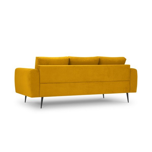Kollane sametne diivan Octave - Interieurs 86-image-3