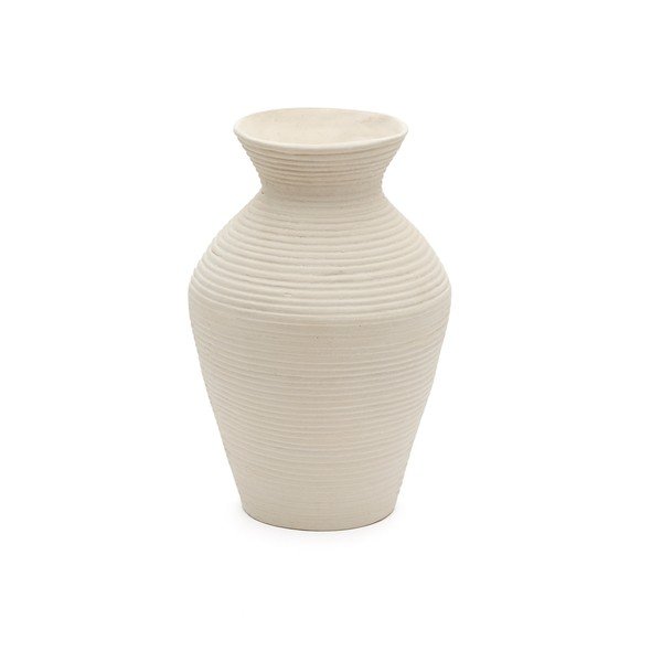 Kreemikas kõrge papjeemašee vaas (kõrgus 51 cm) Pria - Kave Home