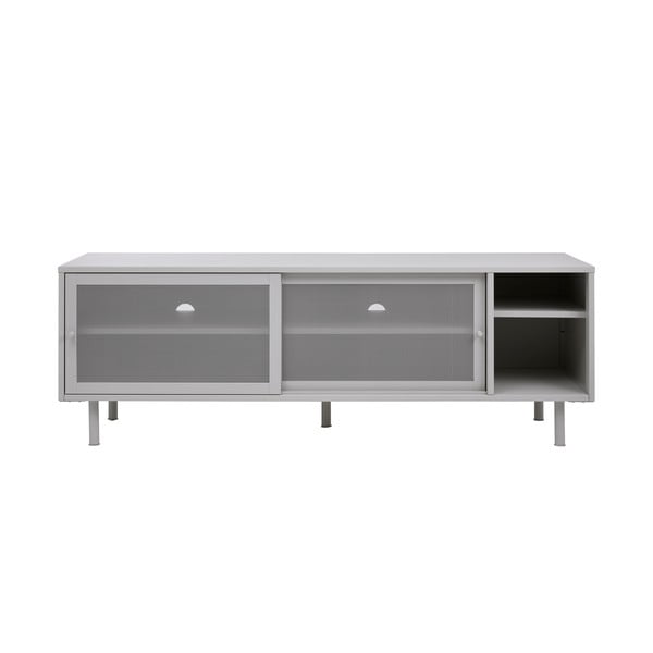 Valge metallist telerilaud 160x55 cm Veep - Unique Furniture