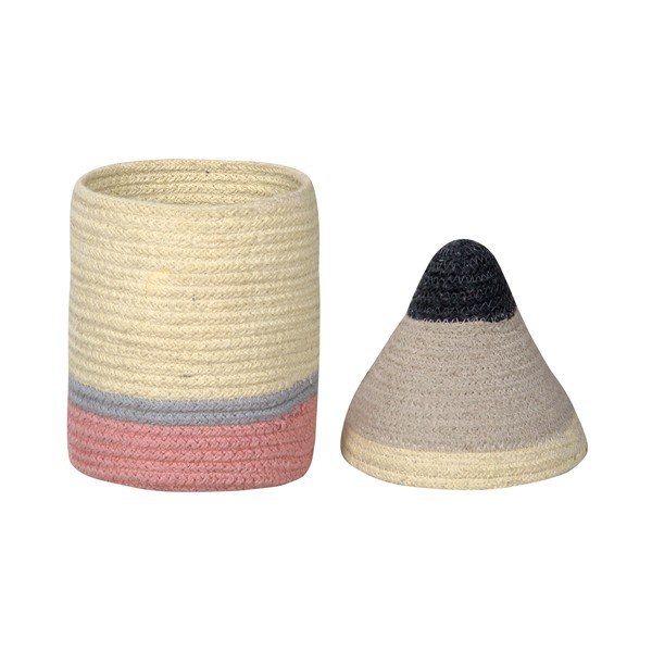 Riidest laste mänguasjakorv ø 13x30 cm Pencil Small - Lorena Canals-image-2