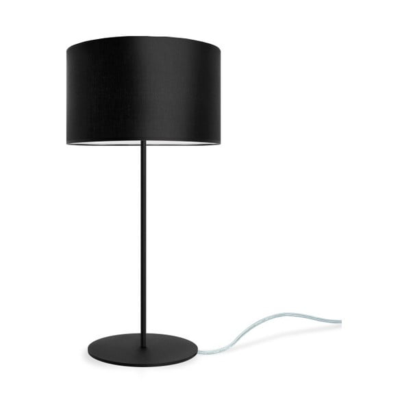 Černá stolní lampa Bulb Attack Tres, ⌀ 36 cm
