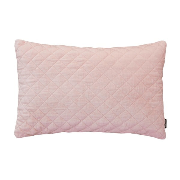 Růžový polštář Essenza Suave, 30 x 50 cm