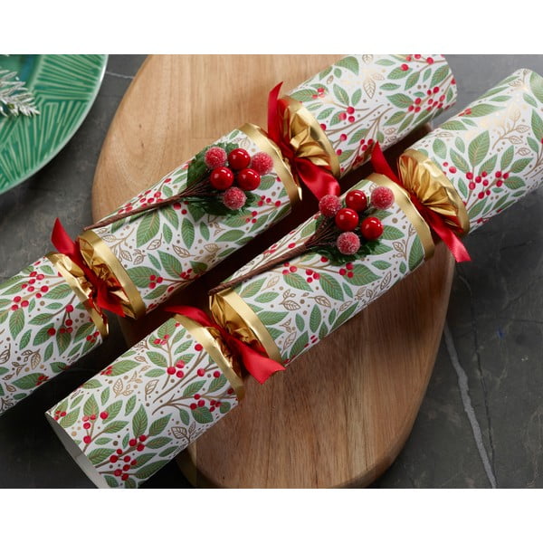 Jõulukrakkerid 6tk komplektis Winter Berry - Robin Reed-image-1