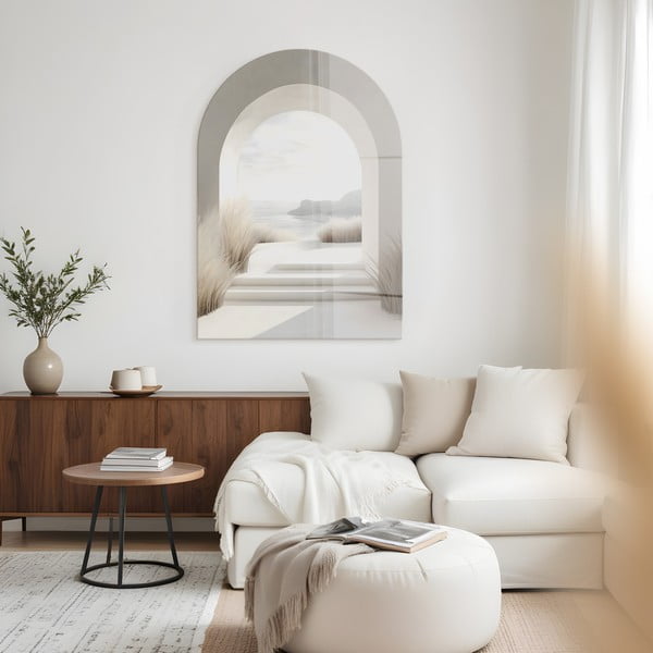 Klaasist maal 70x100 cm Pulau - Styler-image-1