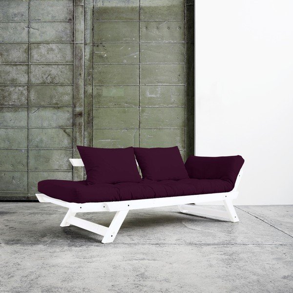 Variabilní pohovka Karup Bebop White/Purple Plum-image-1