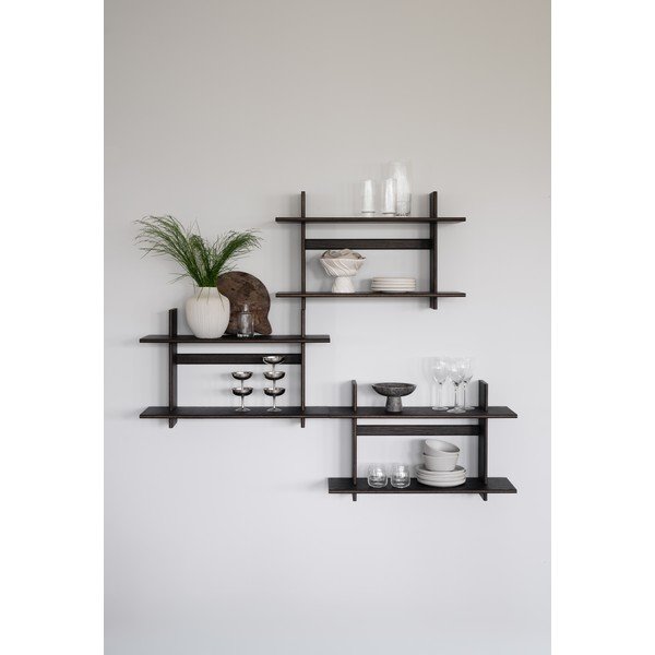 Topeltriiul tammepuust tumeda naturaalse värviga 75 cm Westlock - Rowico-image-3