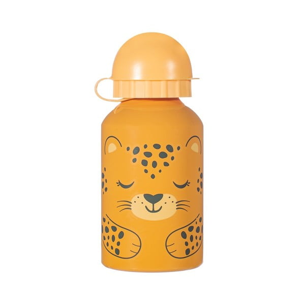 Oranž beebi joogipudel, 250 ml Leopard - Sass & Belle
