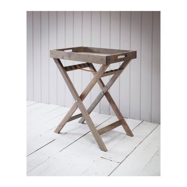 Skládací stolek ze smrkového dřeva Garden Trading Aldsworth Butlers Tray