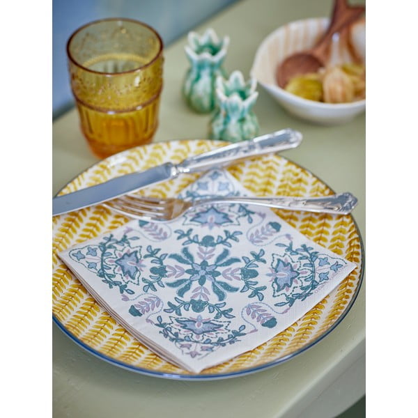 Pabersalvrätikud 20tk komplektis 33x33 cm Alvira - Bloomingville-image-1