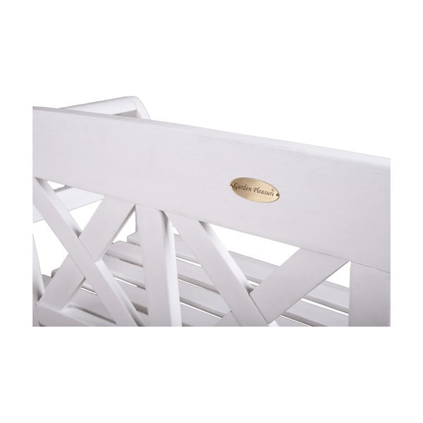 Valge puidust aiapink Vancouver - Garden Pleasure-image-1