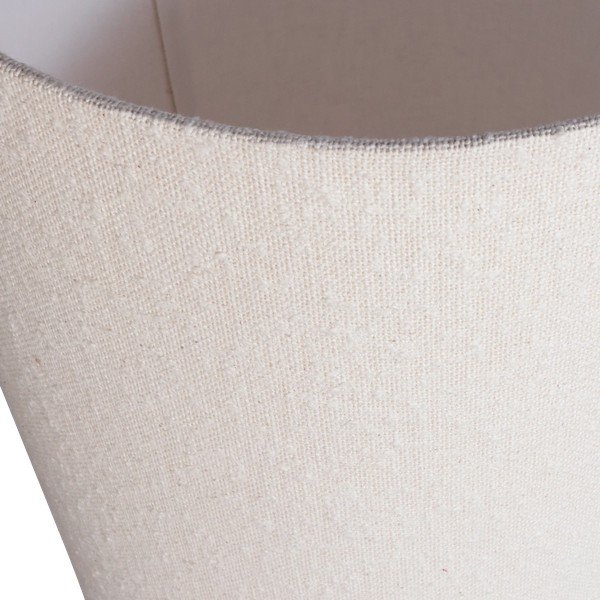 Beež põrandavalgusti tekstiilist varjuga (kõrgus 187 cm) Loft - WOOOD-image-3