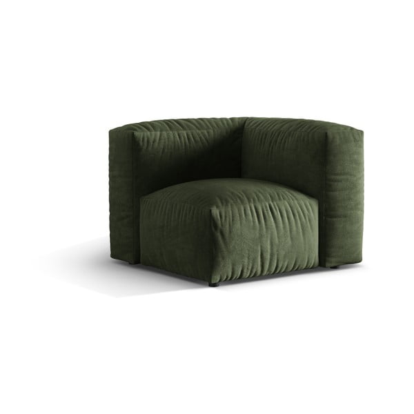 Roheline bukleekangast diivanimoodul (muutuv nurk) Martina - Micadoni Home-image-1