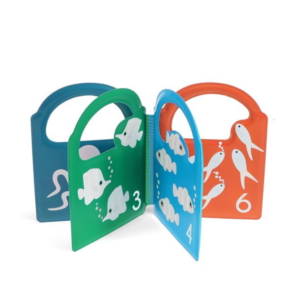 Interaktiivne mänguasi Colour changing bath book Ocean - Rex London-image-3