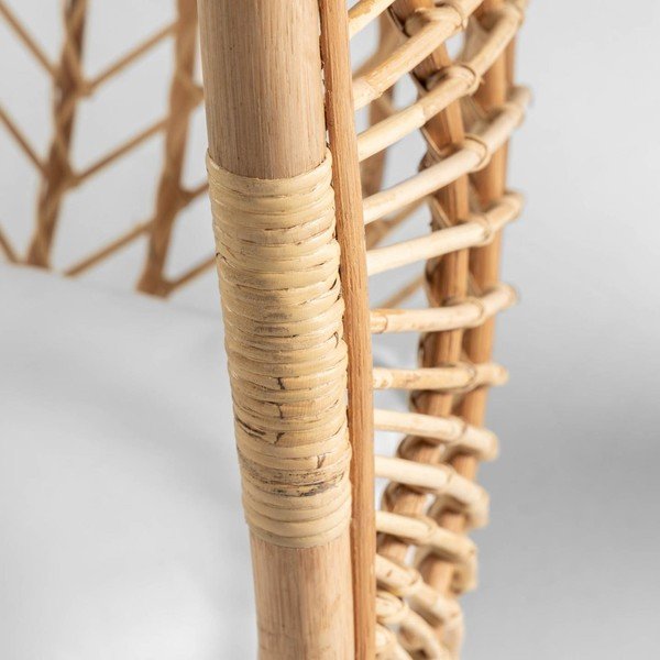 Rattansist rippuv tugitool Ekaterina - Kave Home-image-1