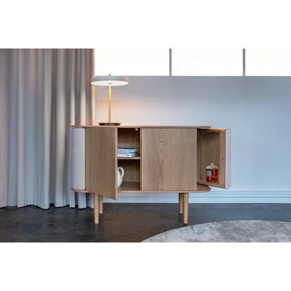 Must-pruun madal kapp tammepuust 109x75 cm Treasures - UMAGE-image-1