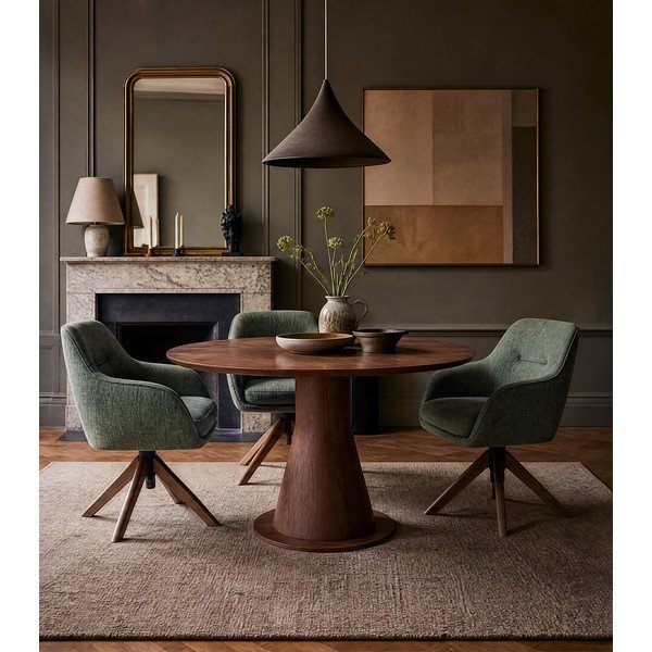 Rohelised söögitoolid 2tk komplektis Avola - Unique Furniture-image-3