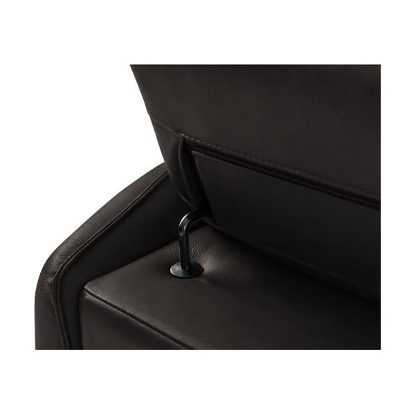 Must nahkdiivan 103 cm Hubble - Windsor & Co Sofas-image-1