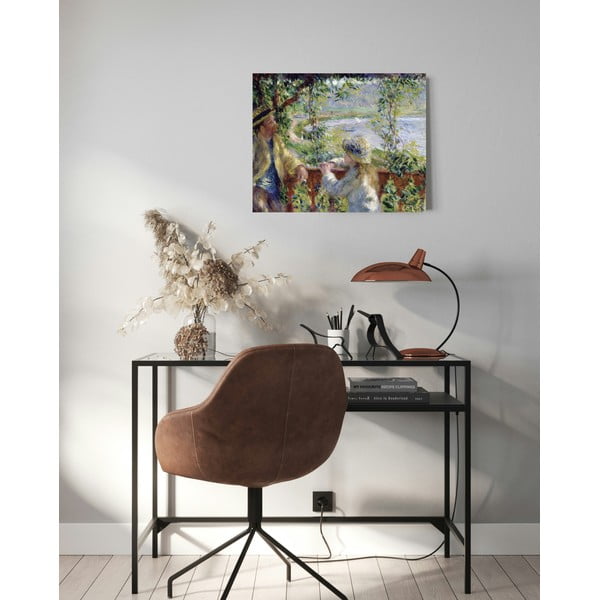 Maali reproduktsioon, 50 x 45 cm. Auguste Renoir - By the Water - Fedkolor-image-1