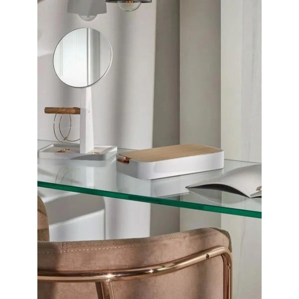 Klaasist konsoollaud 40x125 cm Burano - Kave Home-image-2