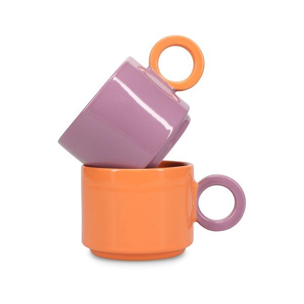 Oranž keraamiline kruus 280 ml Lou - ONA-image-2