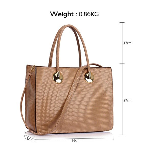 Kabelka L&S Grace Nude-image-1