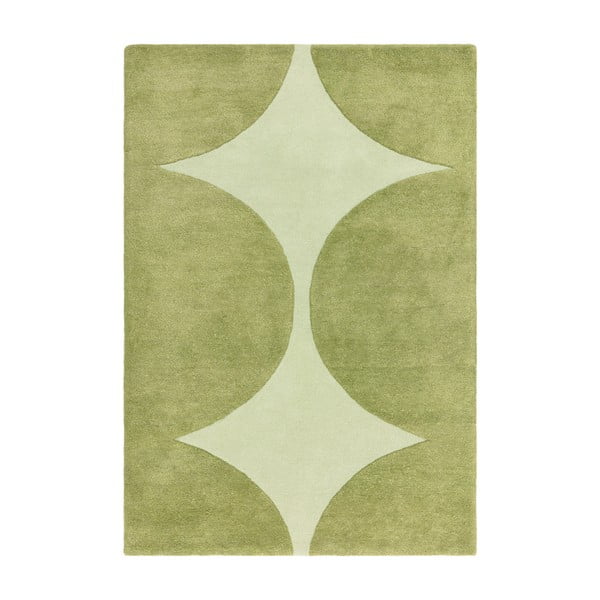 Roheline käsitsi kootud villane vaip 200x290 cm Canvas - Asiatic Carpets