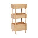 Tammepuidust konsoollaud naturaalses värvitoonis 34x43 cm Stack - Hübsch