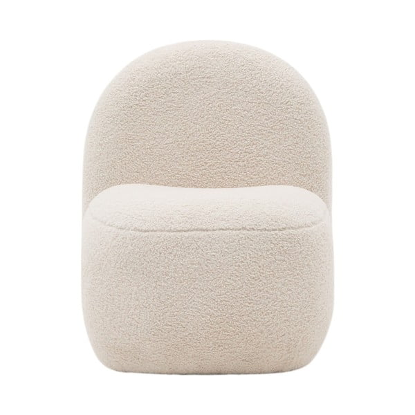 Valge bukleekangast lastetool Bucky - Kave Home