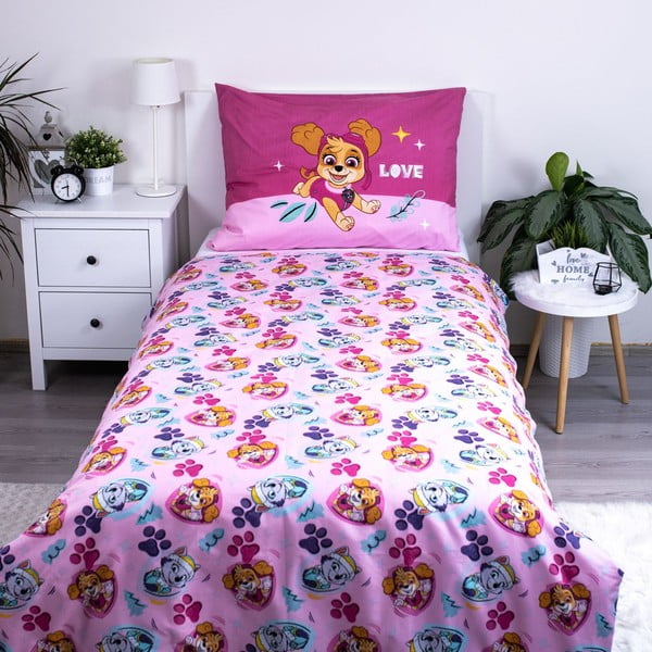 Laste voodipesu üheinimesevoodile 140x200 cm Paw Patrol - Jerry Fabrics-image-2