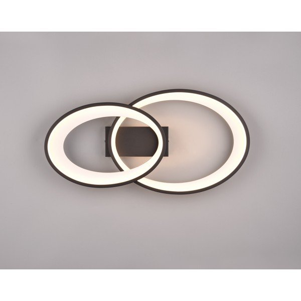 Must-valge LED laevalgusti 30x57 cm Malaga - Reality-image-1