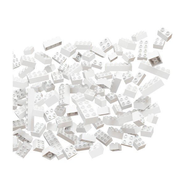 Ehitusklotside komplekt lumepalli rajale, 120 tk - Hubelino-image-2