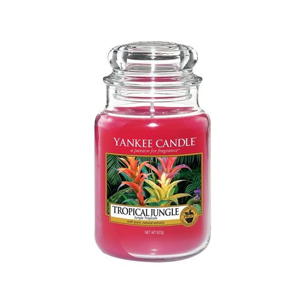 Lõhnaküünal , põlemisaeg 110 h Tropical Jungle - Yankee Candle