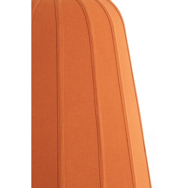 Terrakota värvi põrandalamp tekstiilist varjuga (kõrgus 133 cm) Bibury - Light & Living-image-3