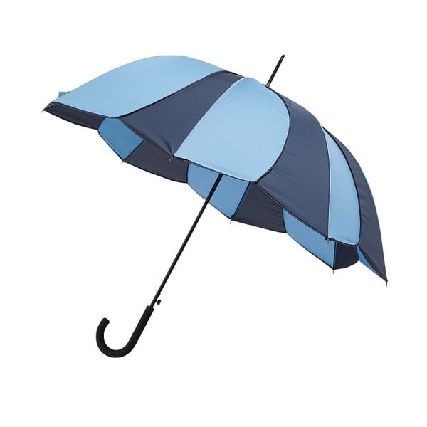 Modrý holový deštník Sunflower, ⌀ 120 cm