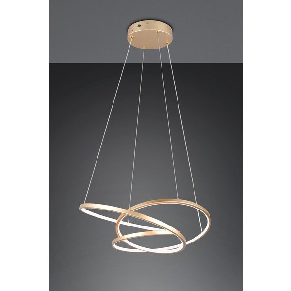 Kuldne dimmerdatav LED rippvalgusti Darvin - Trio-image-2