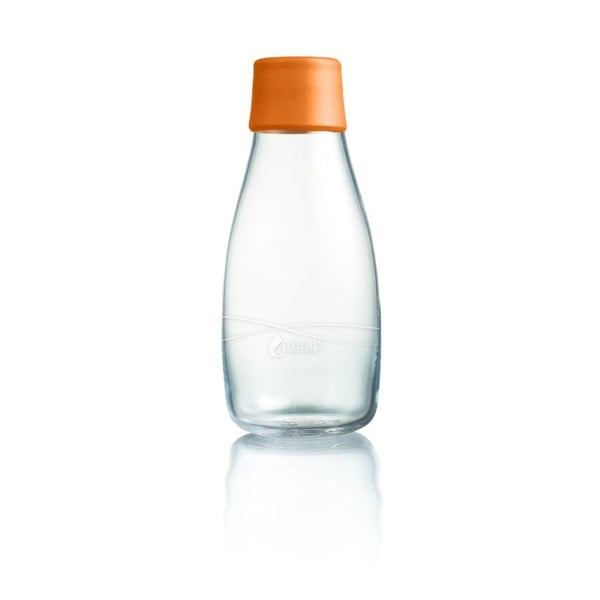 Oranž klaasist pudel, 300 ml - ReTap