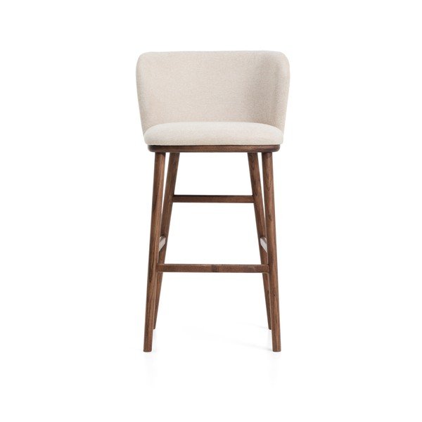Beež polsterdatud baaritool (istme kõrgus 75 cm) Ciselia - Kave Home-image-3