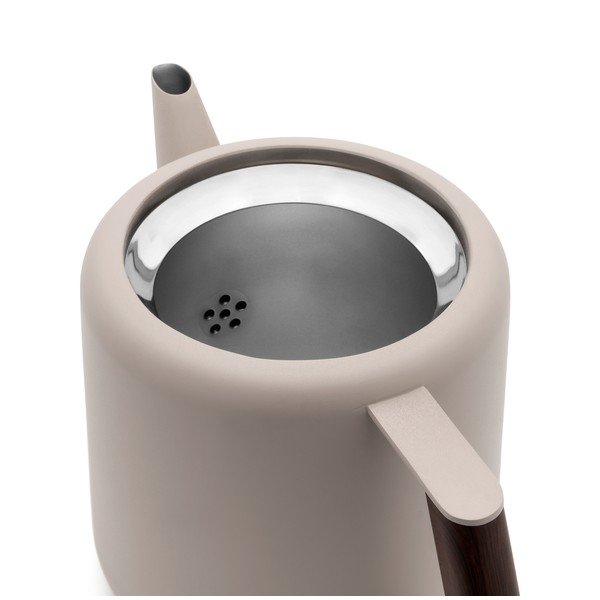 Beež roostevabast terasest teekann 1,1 l Duet Boston - Bredemeijer-image-3