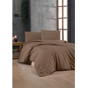 Pruun Renforcé puuvillane voodipesu üheinimesevoodile 140x200 cm - Mijolnir