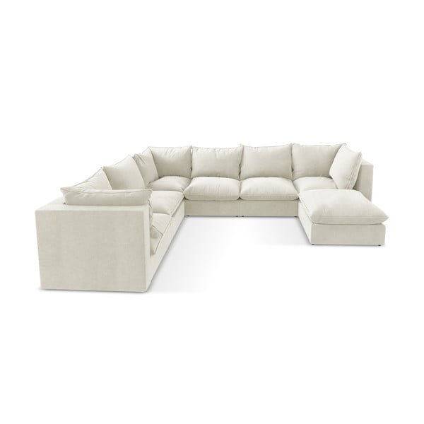  Beež nurgadiivan (vasak nurk/U-kujuline) Manao – Makamii-image-2