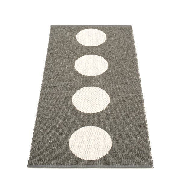 Tumehall sise/välisvaip 70x150 cm Vera Charcoal – Pappelina