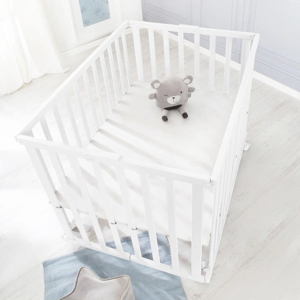 Valge mänguaed 100x75 cm - Roba-image-1