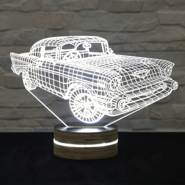 3D stolní lampa Super Car