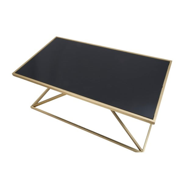 Musta klaasist lauaga konverentsilaud, 110 x 60 cm Piramid - Mauro Ferretti-image-1