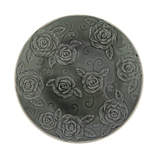 Tumeroheline dekoratiivne taldrik Roosid, ⌀ 25,5 cm - Antic Line