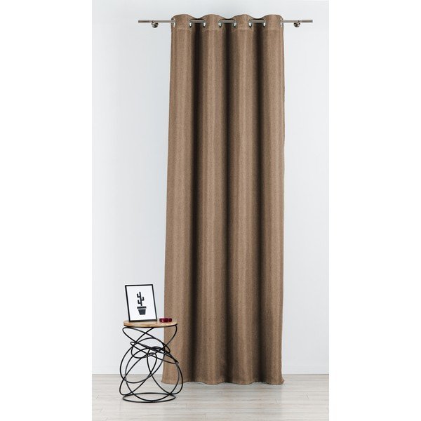 Pruun kardin 140x260 cm Avalon - Mendola Fabrics-image-2
