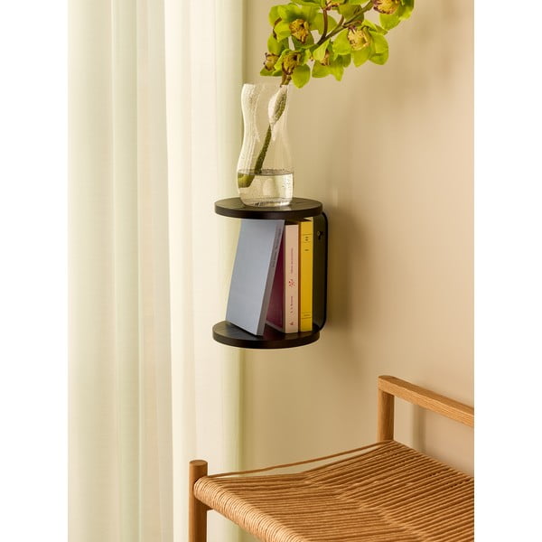 Must põrandariiul 25,5 cm Oto - Hübsch-image-2