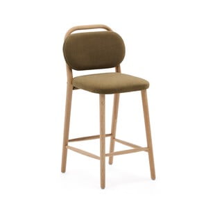 Khakivärvi baaritool (istme kõrgus 66 cm) Helda - Kave Home